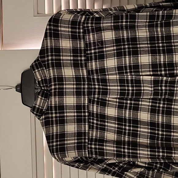 Cute light flannel checkered dress - Picture 5 of 8